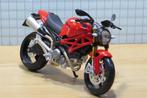 Ducati Monster 696 red 2011 1:12 31189, May Cheong Group France S.A.S., Nieuw, Ophalen of Verzenden, 1:9 t/m 1:12