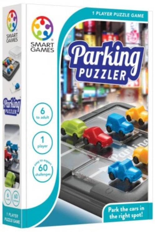 SmartGames: Parking Puzzler NIEUW, Hobby en Vrije tijd, Gezelschapsspellen | Overige, Nieuw, Ophalen of Verzenden