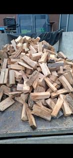 Droog en vers haardhout te koop, Tuin en Terras, Haardhout, 6 m³ of meer, Ophalen of Verzenden, Blokken