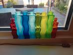 IKEA Skämt Vaasjes Set - Kleurrijk en Decoratief, Overige kleuren, Ophalen of Verzenden, Minder dan 50 cm, Glas