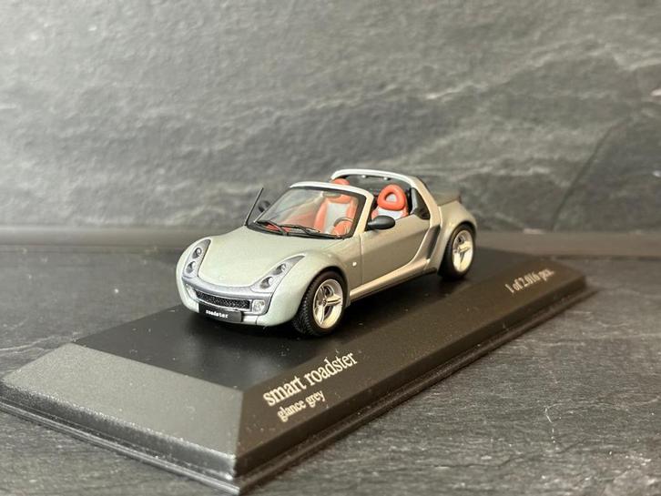Smart Roadster 2003 | Minichamps | Mint/Boxed, Hobby en Vrije tijd, Modelauto's | 1:43, Nieuw, Auto, MiniChamps, Ophalen of Verzenden