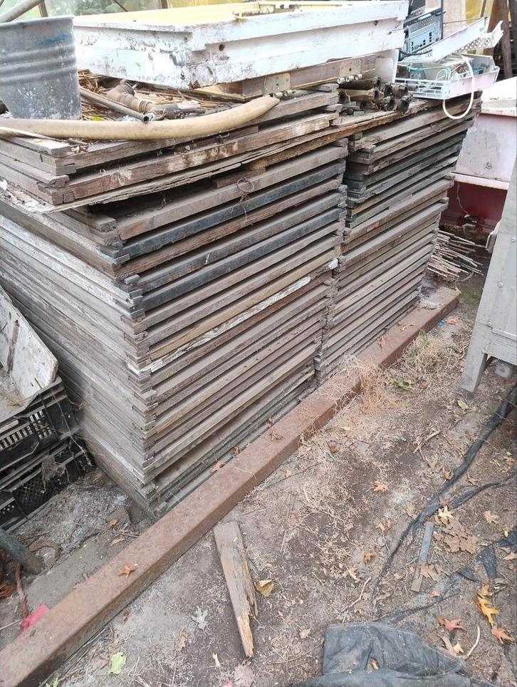 Platglasruiten voor Hobbytuin, Tuin en Terras, Kassen, Gebruikt, Ophalen of Verzenden