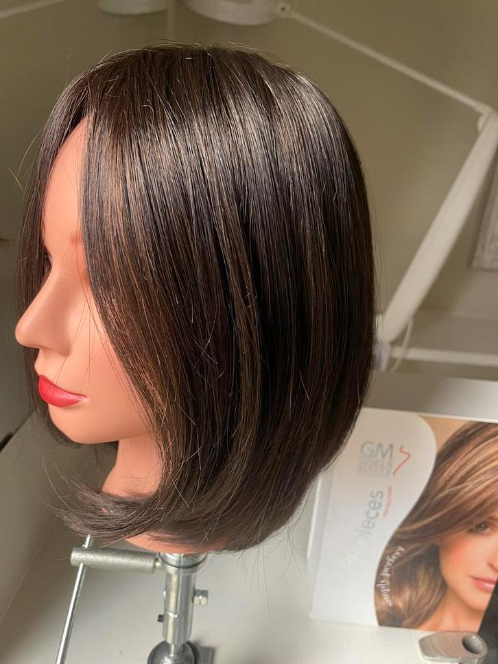 Haarwerk topper, Sieraden, Tassen en Uiterlijk, Uiterlijk | Haarverzorging, Nieuw, Pruik of Haarverlenging, Ophalen of Verzenden