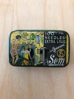 Sem grammofoon naalden doosje zeldzaam!, Verzamelen, Blikken, Verzenden, Gebruikt