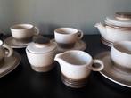 Vintage Gerzit West Germany koffie/thee servies. 15-delig, Ophalen of Verzenden, Huis en Inrichting