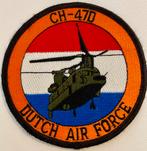 298 Squadron -CH-47D - Dutch Air Force patch, Ophalen of Verzenden, Zo goed als nieuw, Patch, Badge of Embleem