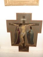 Old oil painting, { Religious - is signed and dated}., Ophalen of Verzenden