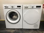 SET Wasmachine + Warmtepomp droger 8kg A+++ Siemens iQ700, Ophalen, 1200 tot 1600 toeren, Minder dan 85 cm, 8 tot 10 kg