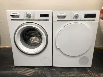 SET Wasmachine + Warmtepomp droger 8kg A+++ Siemens iQ700 beschikbaar voor biedingen