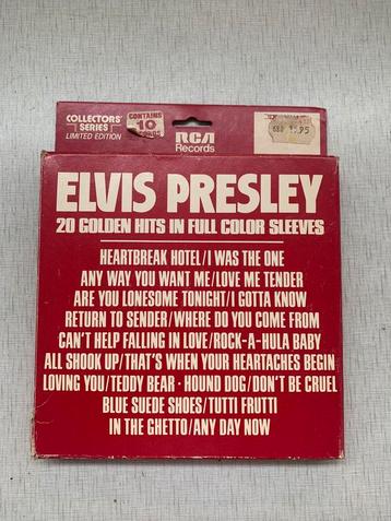 Vinyl singels Elvis Presley Box met 20 beste golden hits beschikbaar voor biedingen