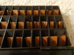 Bakkenlieten letterdoos met letters, Ophalen of Verzenden