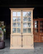 Zeer mooie eikenhouten vitrinekast | Franse buffetkast #2658, Niet ingevuld, 100 tot 150 cm, 200 cm of meer, Niet ingevuld
