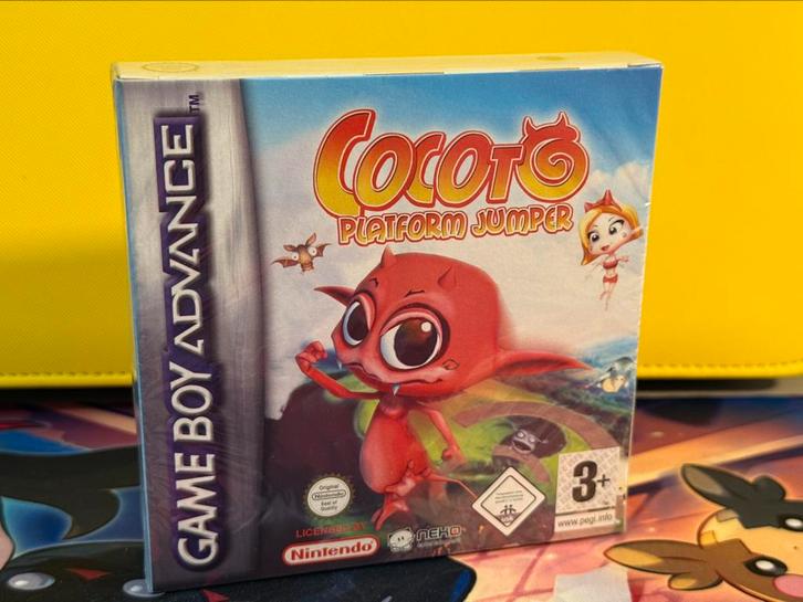 Gameboy Advance SEALED Cocoto Platform Jumper Game, Spelcomputers en Games, Games | Nintendo Game Boy, Nieuw, Platform, 1 speler