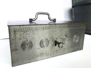 Geld kist Beaumont Kluis Kassa Frans Art Deco💎🤑 beschikbaar voor biedingen