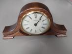 Athos tafelklok - eikenhout vintage, Ophalen, Gebruikt, Analoog, Wekker of Tafelklok