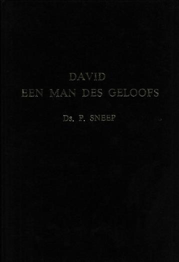 Ds.P.SNEEP - DAVID EEN MAN DES GELOOFS beschikbaar voor biedingen