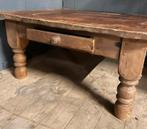 Oude grenen salontafel tafel tafeltje, Huis en Inrichting, Gebruikt, Ophalen of Verzenden