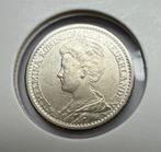 Nederland. Wilhelmina. 25 Cent 1918. FDC-, Postzegels en Munten, Munten | Nederland, Ophalen of Verzenden, Koningin Wilhelmina