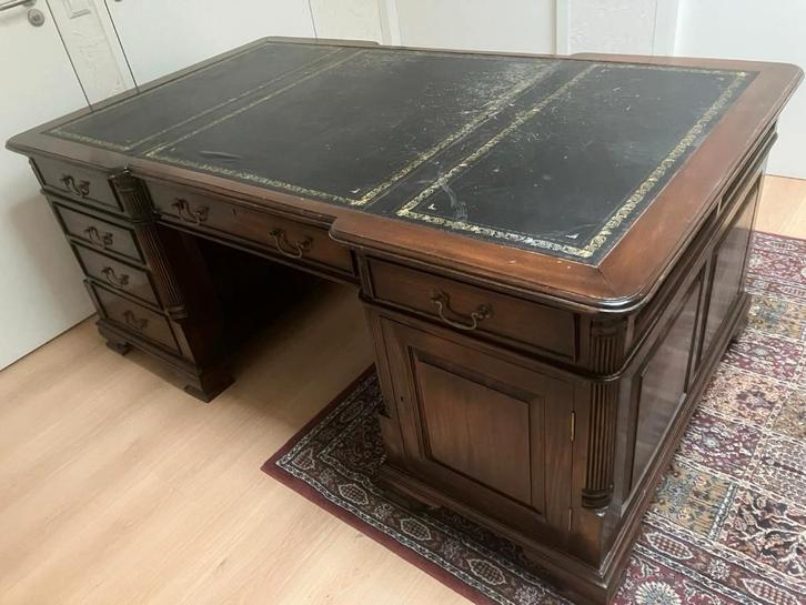 Engels bureau (partnerdesk), Huis en Inrichting, Bureaus, Gebruikt, Bureau, Ophalen