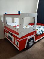 Brandweer bed jongen kind 90x200 - Zo goed als nieuw!, 85 tot 100 cm, Ophalen of Verzenden, Zo goed als nieuw, Lattenbodem