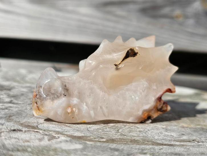 Gave hematoïde kwarts draak, Verzamelen, Mineralen en Fossielen, Ophalen of Verzenden