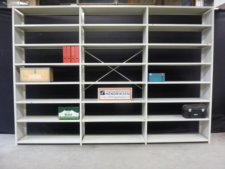 Nette sets Bruynzeel stelling / legbordstelling 40cm diep, Huis en Inrichting, Kasten | Stellingkasten, Gebruikt, Ophalen of Verzenden