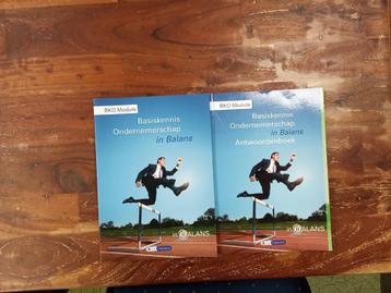 Basiskennis ondernemerschap in balans  + antwoordenboek beschikbaar voor biedingen