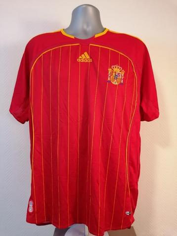 Spanje Spain WK2006 thuis shirt F Torres 9 mt L adidas beschikbaar voor biedingen