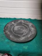 decoratie schaal grijs zwart groot, Ophalen of Verzenden, 'T Olde Gre-j, Info@toldegrej.nl, Endepoelstraat 20f Didam