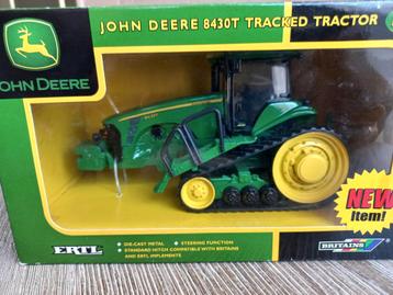 John Deere 8430T Rups Trekker Ertl Britains  beschikbaar voor biedingen