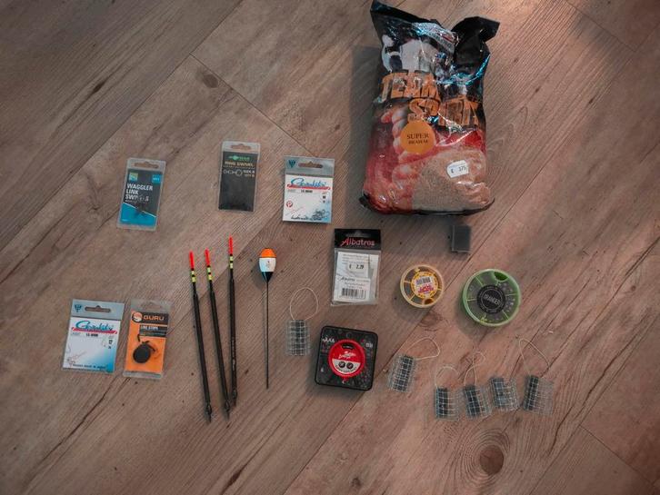 Visspullen Pakket - Dobbers, Lood, Haken & Meer!, Watersport en Boten, Hengelsport | Algemeen, Gebruikt, Overige typen, Ophalen