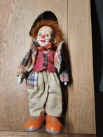 Clown. Pop van 35 centimeter, Verzamelen, Poppen, Gebruikt, Ophalen of Verzenden, Pop