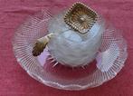 ROOMSTEL- GEBAKSTEL DIAMANT/WAAIER- SUIKERSTROOILEPEL ZILVER, Verzenden