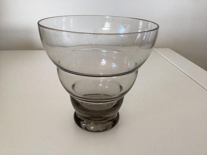 Oud Antiek Vintage Glas Copier Grijsgroen Grijs Groen, Antiek en Kunst, Antiek | Glas en Kristal, Ophalen