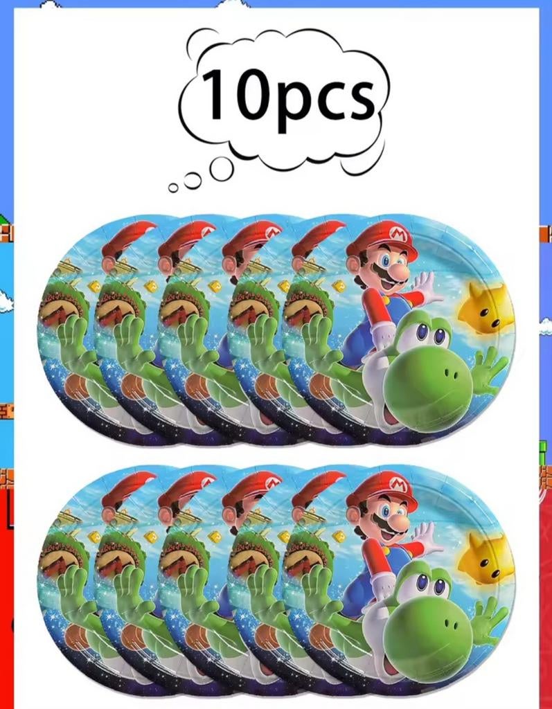 Super Mario Borden - 10 stuks, Ophalen