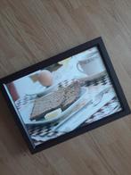 Ontbijt op bed plateau, Huis en Inrichting, Woonaccessoires | Dienbladen, Ophalen of Verzenden, Zo goed als nieuw, Rond, Hout