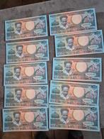 10 x bankbiljet 250 gulden suriname unc, Postzegels en Munten, Bankbiljetten | Nederland, Ophalen of Verzenden, 100 gulden