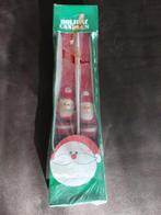 Kaarsen met kerstman, Diversen, Ophalen of Verzenden, Zo goed als nieuw