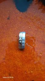 Gouden hanger met 6 briljantjes, Sieraden, Tassen en Uiterlijk, Kettinghangers, Ophalen of Verzenden, Zo goed als nieuw, Goud