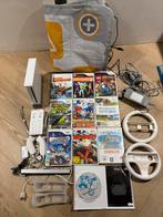 Complete Nintendo Wii set, Spelcomputers en Games, Spelcomputers | Nintendo Wii, Ophalen of Verzenden, Zo goed als nieuw, Met 2 controllers