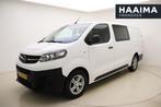 Opel Vivaro 2.0 CDTI L3H1 Edition 122pk | Dubbele Cabine | A, Auto's, Bestelauto's, Voorwielaandrijving, Stof, Gebruikt, Euro 6