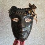 Bijzonder decoratief masker met schelp ogen, Ophalen of Verzenden