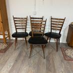 Vintage antieke skai sky stoelen 70/80 jaren, Huis en Inrichting, Ophalen of Verzenden, Zo goed als nieuw, Twee