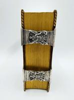 19e Eeuwse Bijbel met dubbel zilveren slot (4 evangelisten), Antiek en Kunst, Verzenden, Zilver