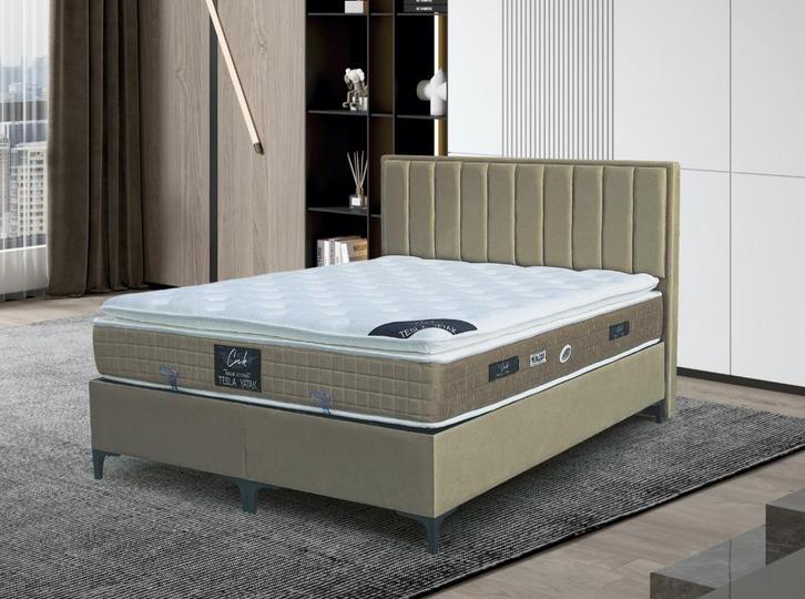 bedden en boxsprings opruiming in amsterdam heel veel keuze, Huis en Inrichting, Slaapkamer | Bedden, Nieuw, Tweepersoons, Stof