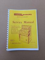 Service Manual: Seeburg Phonojet S100 (1967) jukebox nieuw !, Seeburg, Ophalen