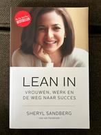 Sheryl Sandberg - Lean in, Sheryl Sandberg, Ophalen of Verzenden, Zo goed als nieuw