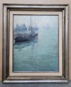 Camille BOTTIN, impressionistische marine, Antiek en Kunst, Kunst | Schilderijen | Klassiek, Ophalen of Verzenden