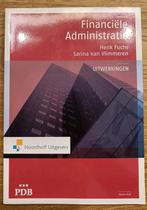 Sarina van Vlimmeren - Financiële Administratie Uitwerkingen, Sarina van Vlimmeren; Henk Fuchs, Ophalen of Verzenden, Zo goed als nieuw
