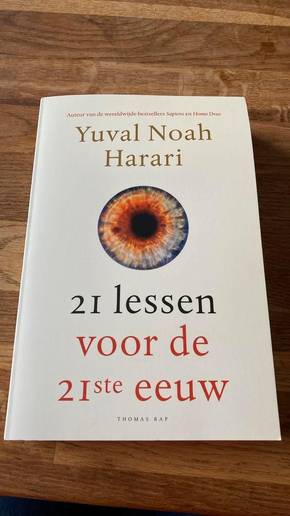 Yuval Noah Harari - 21 lessen voor de 21ste eeuw, Boeken, Overige Boeken, Zo goed als nieuw, Ophalen of Verzenden